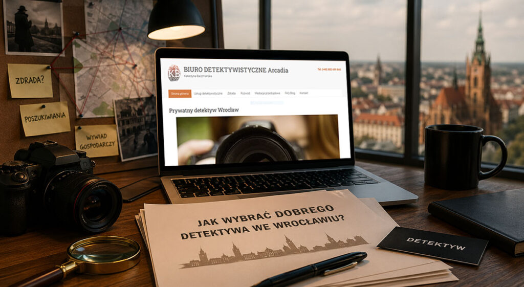 W biurze dobrego detektywa we Wrocławiu
